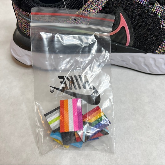 NIKE BETRUE React Infinity Run Flyknit 2 Be True - DD6790-001 - Sz M5.5/W7 - Picture 11 of 16